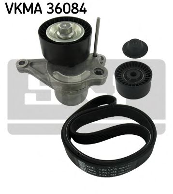 VKMA 36084 SKF Комплект доріжкового ремня1